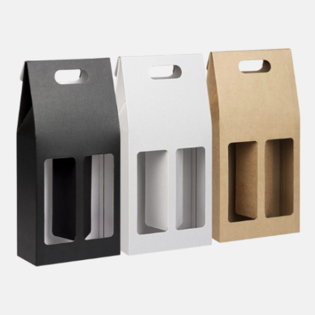 2 Bottle Window Wine Carrypak